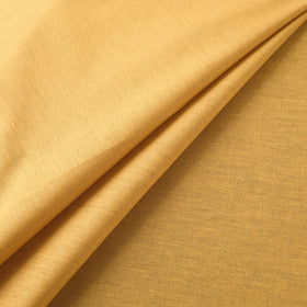 Mustard Yellow - Flex Cotton Prewashed Plain Fabric 07