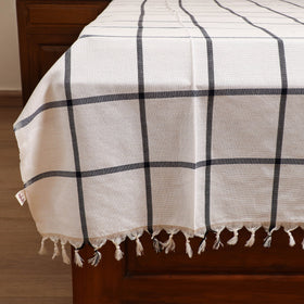 Handloom Cotton Single Bedsheet (90 x 60 in) 209