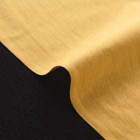 Mustard Yellow - Flex Cotton Prewashed Plain Fabric 07