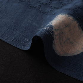 Natural Dyed Ajrakh Hand Block Print Cotton Hakoba Fabric 40