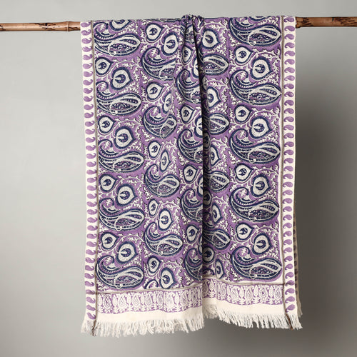 Block Printed Cotton Towel
