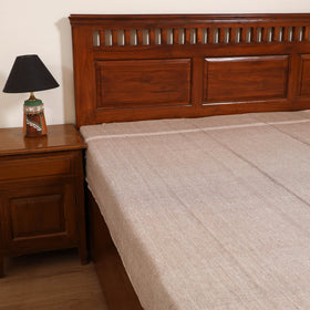 Handloom Cotton Single Bedsheet (90 x 60 in) 211