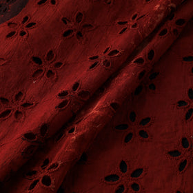 Natural Dyed Ajrakh Hand Block Print Cotton Hakoba Fabric 43