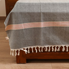 Handloom Cotton Single Bedsheet (90 x 60 in) 212