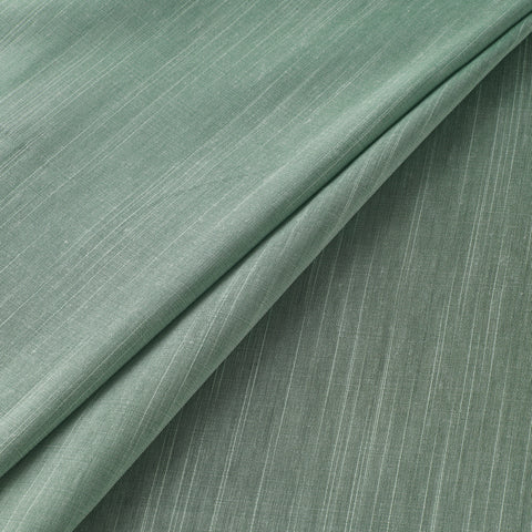 Green - Slub Silk Plain Fabric 19