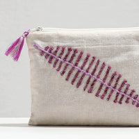 Cotton Cosmetic Pouch
