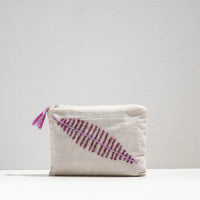 Cotton Cosmetic Pouch
