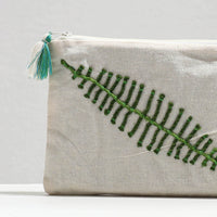 Cotton Cosmetic Pouch
