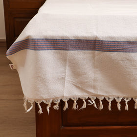 Handloom Cotton Single Bedsheet (90 x 60 in) 214