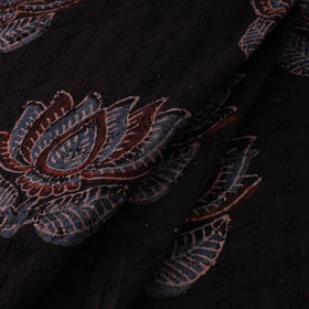 Natural Dyed Ajrakh Hand Block Print Cotton Hakoba Fabric 48