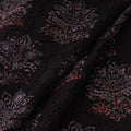 Natural Dyed Ajrakh Hand Block Print Cotton Hakoba Fabric 49