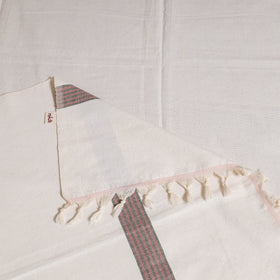 Handloom Cotton Single Bedsheet (90 x 60 in) 215