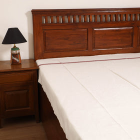 Handloom Cotton Single Bedsheet (90 x 60 in) 217