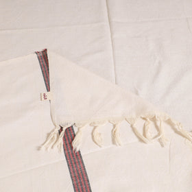 Handloom Cotton Single Bedsheet (90 x 60 in) 217