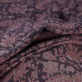 Bagh Hand Block Print Pure Handwoven Merino Wool Natural Dyed Fabric 02