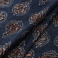 Natural Dyed Ajrakh Hand Block Print Cotton Hakoba Fabric 54