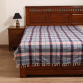 Handloom Cotton Single Bedsheet (90 x 60 in) 220