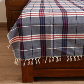 Handloom Cotton Single Bedsheet (90 x 60 in) 220
