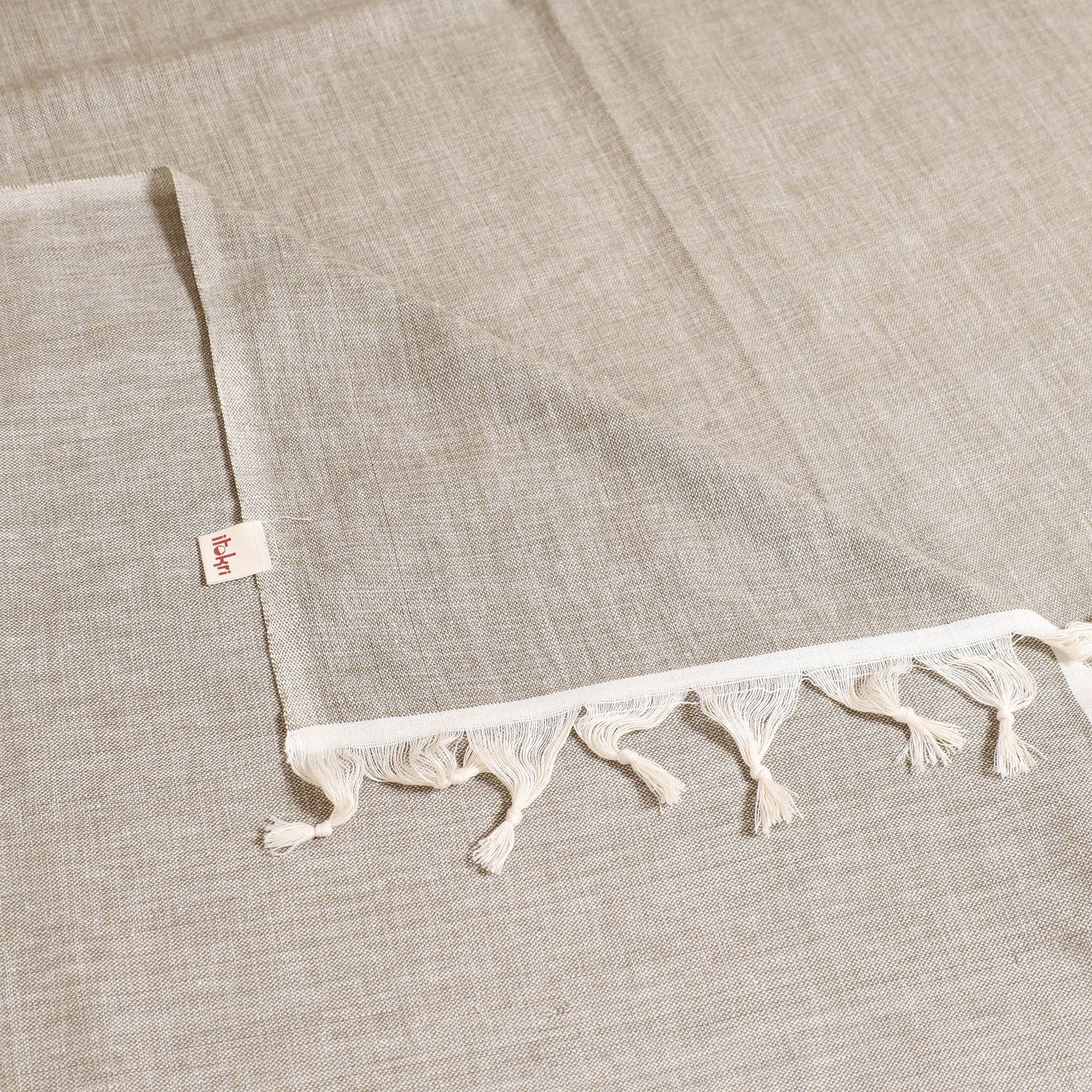 Handloom Cotton Single Bedsheet (90 x 60 in) 221