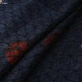 Natural Dyed Ajrakh Hand Block Print Cotton Hakoba Fabric 59