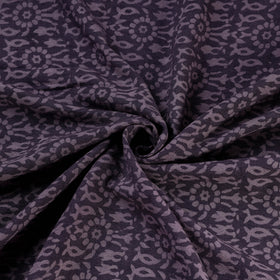 Bagh Hand Block Print Pure Handwoven Merino Wool Natural Dyed Fabric 08