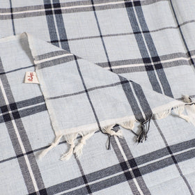 Handloom Cotton Single Bedsheet (90 x 60 in) 223