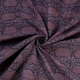 Bagh Hand Block Print Pure Handwoven Merino Wool Natural Dyed Fabric 11