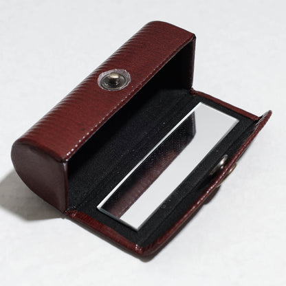 Handcrafted Leather Lipstick Case