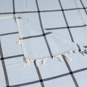 Handloom Cotton Single Bedsheet (90 x 60 in) 224