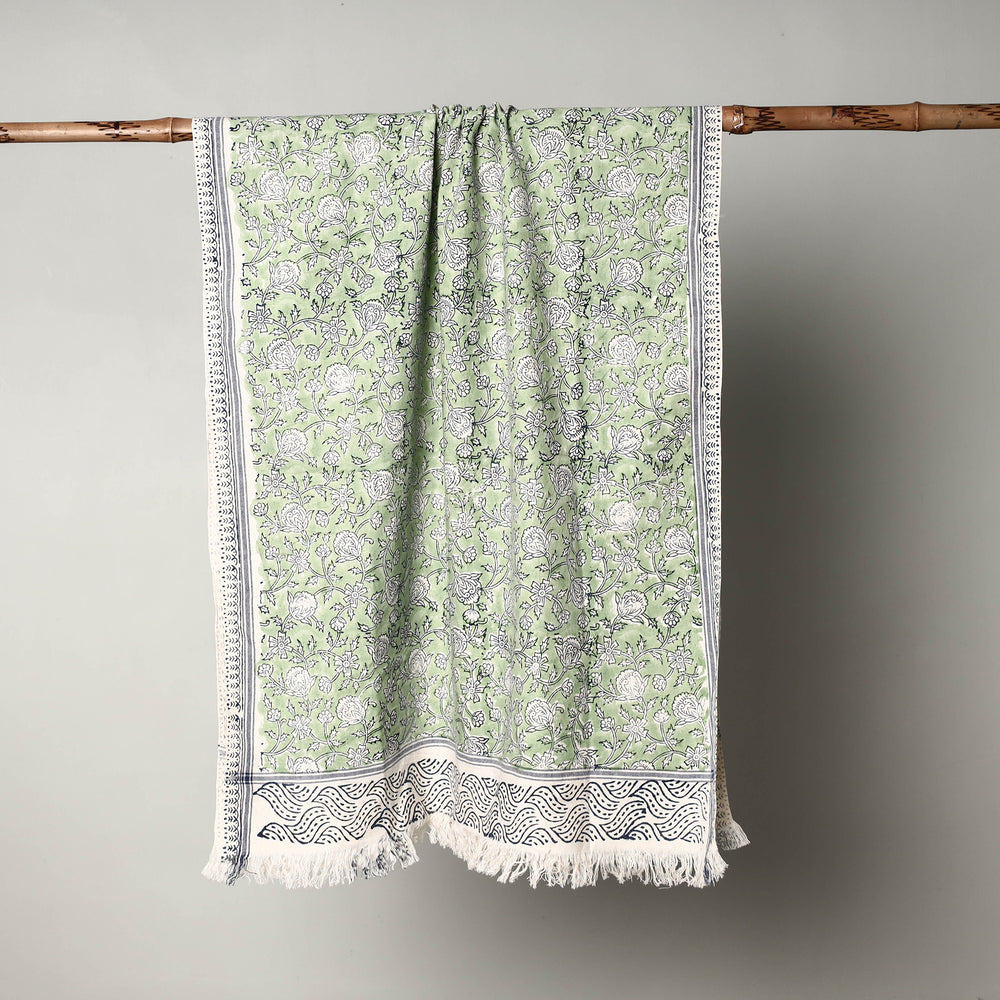 Block Printed Towel
