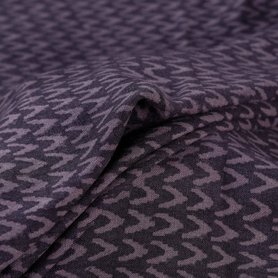 Bagh Hand Block Print Pure Handwoven Merino Wool Natural Dyed Fabric 10