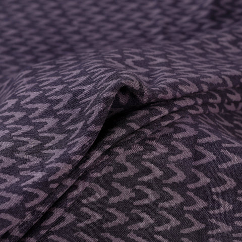 Bagh Hand Block Print Pure Handwoven Merino Wool Natural Dyed Fabric 10