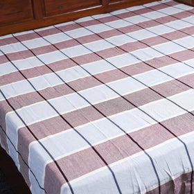 Buy Pure Handloom Double Cotton Bed Sheet 