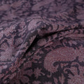 Bagh Hand Block Print Pure Handwoven Merino Wool Natural Dyed Fabric 13