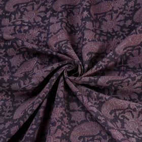 Bagh Hand Block Print Pure Handwoven Merino Wool Natural Dyed Fabric 13