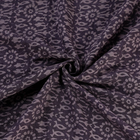 Bagh Hand Block Print Pure Handwoven Merino Wool Natural Dyed Fabric 15