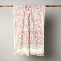 Block Printed Cotton Towel
