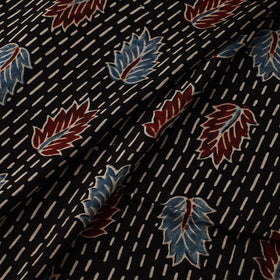 Ajrakh Hand Block Print Natural Dyed Modal Silk Fabric 67