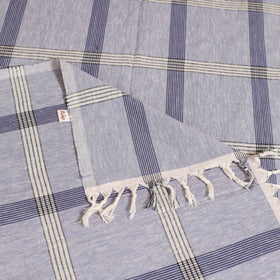 Handloom Cotton Single Bedsheet (90 x 60 in) 233