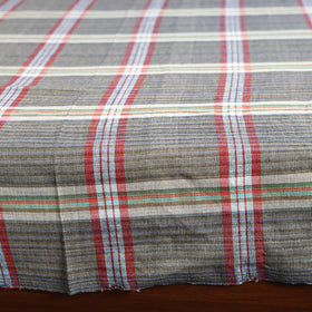 Buy Grey Pure Handloom Double Cotton Bed Sheet
