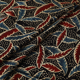 Ajrakh Hand Block Print Natural Dyed Modal Silk Fabric 72