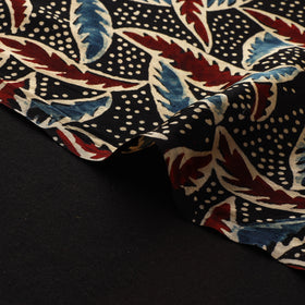Ajrakh Hand Block Print Natural Dyed Modal Silk Fabric 72
