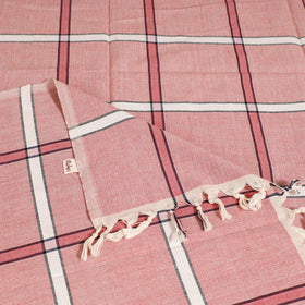 Handloom Cotton Single Bedsheet (90 x 60 in) 236