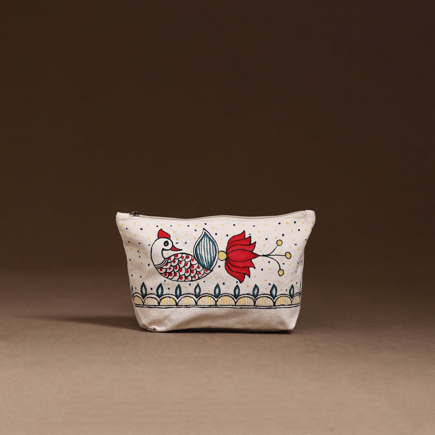 Madhubani Handpainted Utility Pouch 50
