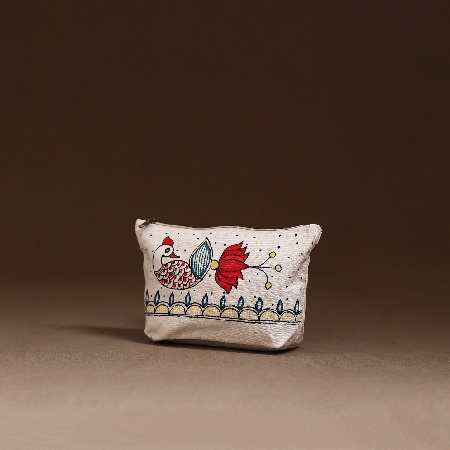 Madhubani Handpainted Utility Pouch 50