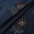 Hakoba Hand Block Ajrakh Print Natural Dyed Cotton Fabric 101