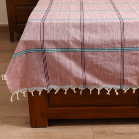 Handloom Cotton Single Bedsheet (90 x 60 in) 238