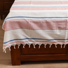 Handloom Cotton Single Bedsheet (90 x 60 in) 239