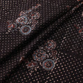Hakoba Hand Block Ajrakh Print Natural Dyed Cotton Fabric 103