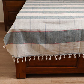 Handloom Cotton Single Bedsheet (90 x 60 in) 240
